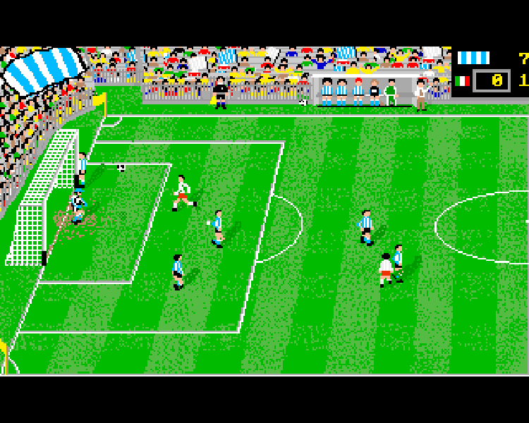 Скриншот Italy '90 Soccer, геймплэй