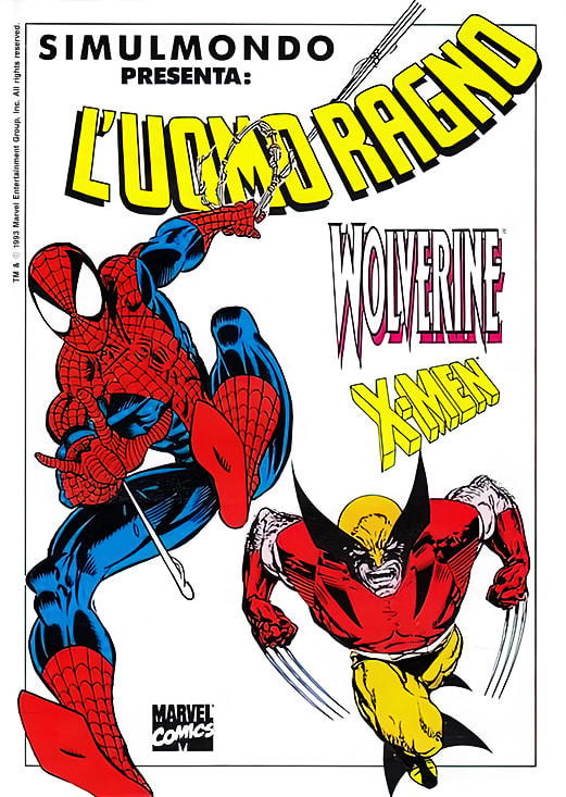 Simulmondo SAT Autunno '93 - Spider-Man, X-Men and Wolverine announcement