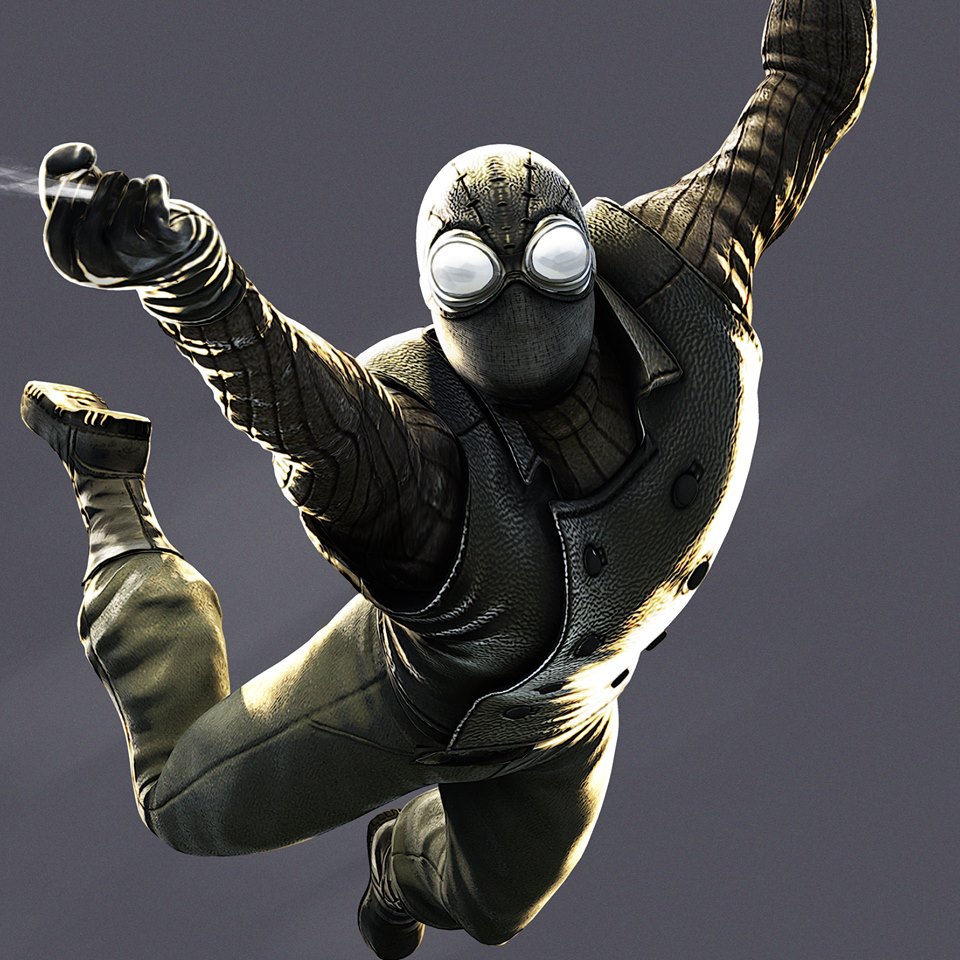 Описание костюма Noir в The Amazing Spider-Man 2 | MarvelGames.ru
