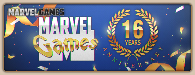 Шестнадцатая годовщина Marvel Games!